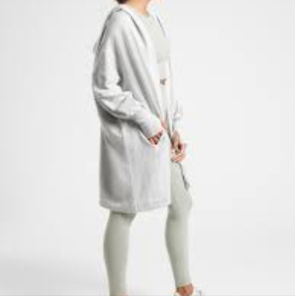 Athleta Mantra wrap long line cardigan sweater. - Picture 2 of 11